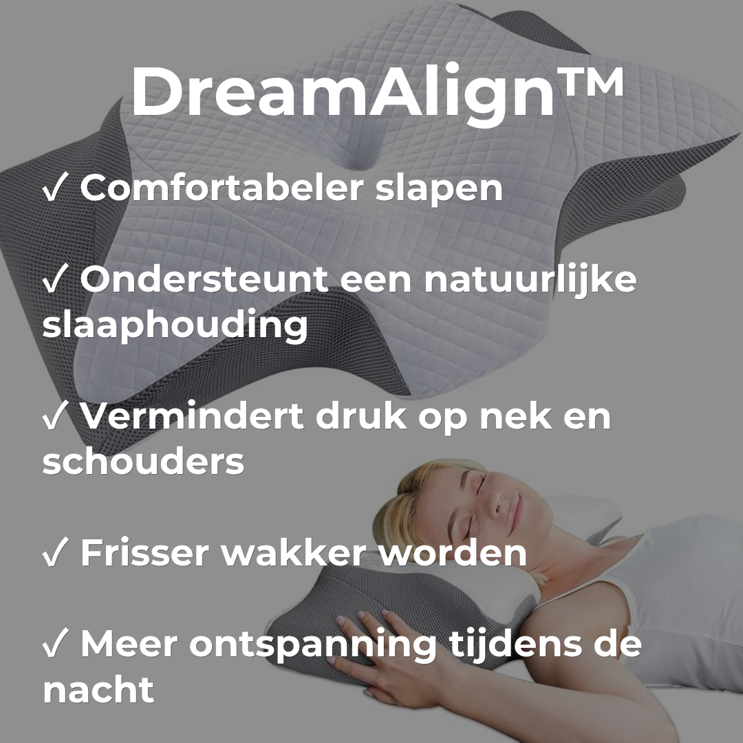 DreamAlign™ Ergonomisch Slaapkussen