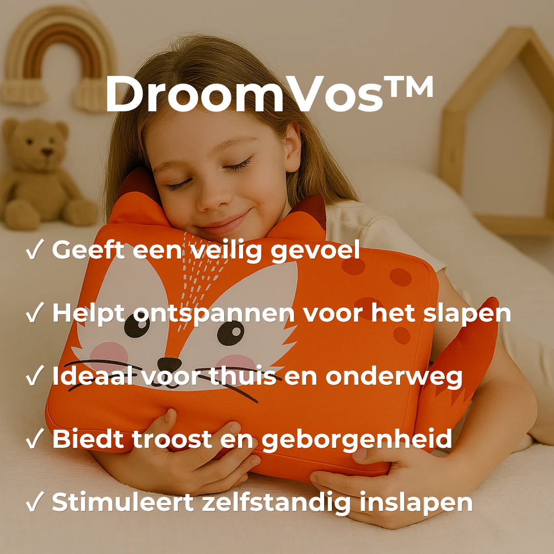 DroomVos™ Knuffelkussen voor Rustige Nachten