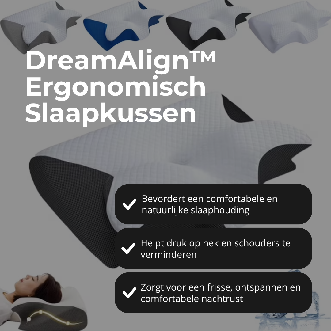 DreamAlign™ Ergonomisch Slaapkussen