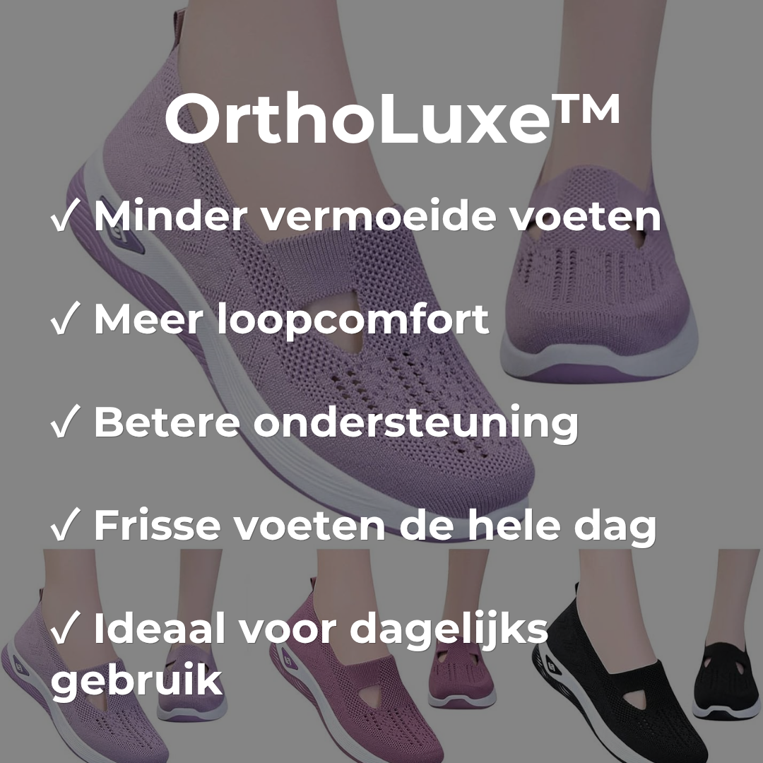 OrthoLuxe™ Orthopedische Comfort Sneakers