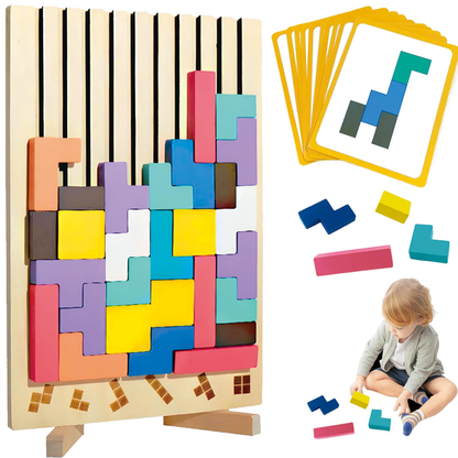 TEST BrainBlok™ Montessori Houten Stapelpuzzel (kopie)
