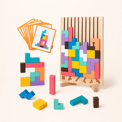 TEST BrainBlok™ Montessori Houten Stapelpuzzel (kopie)