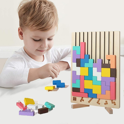 TEST BrainBlok™ Montessori Houten Stapelpuzzel (kopie)
